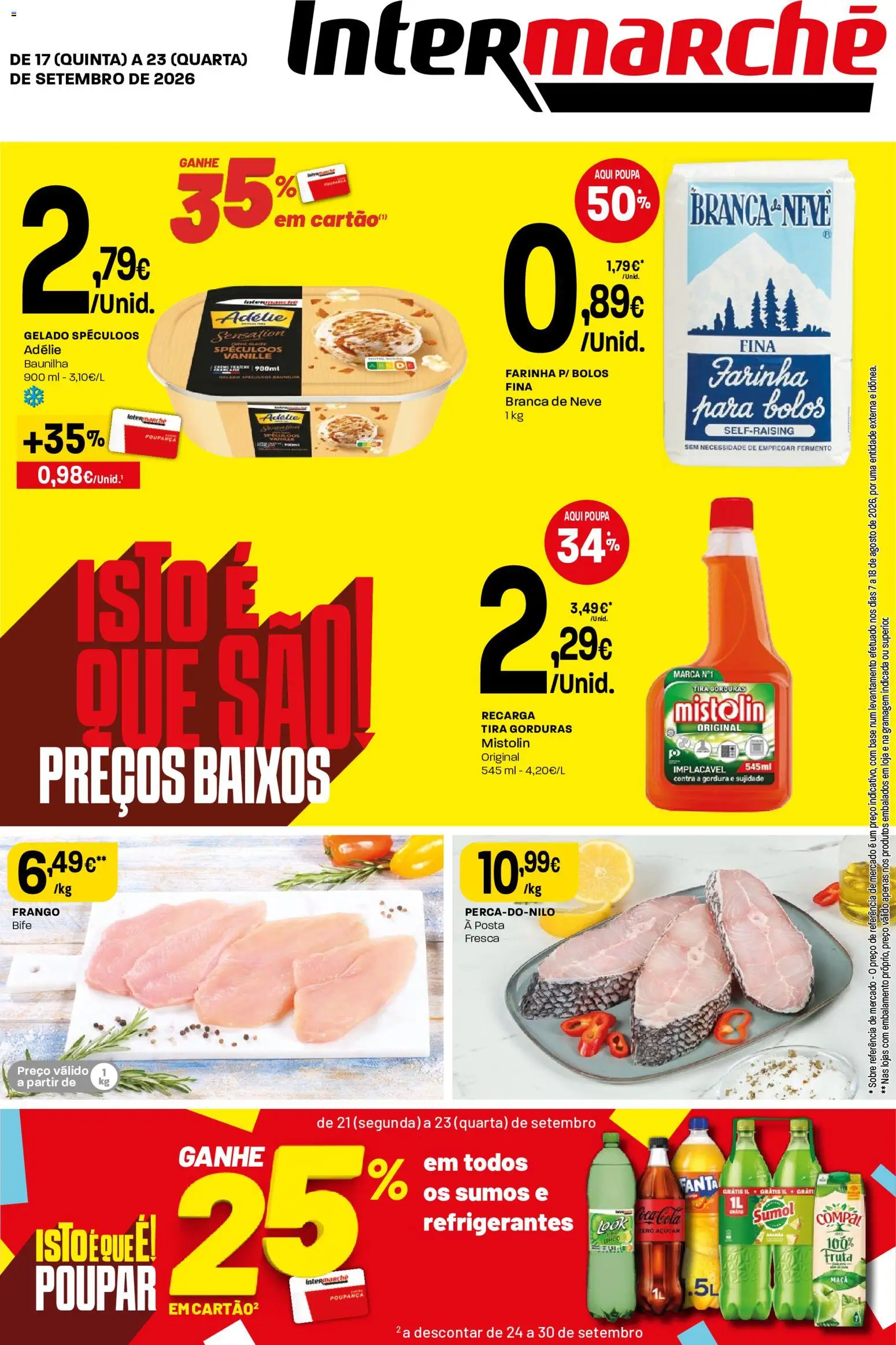 Pré-visualização do folheto da loja Intermarché válida a partir de 17/09/2026