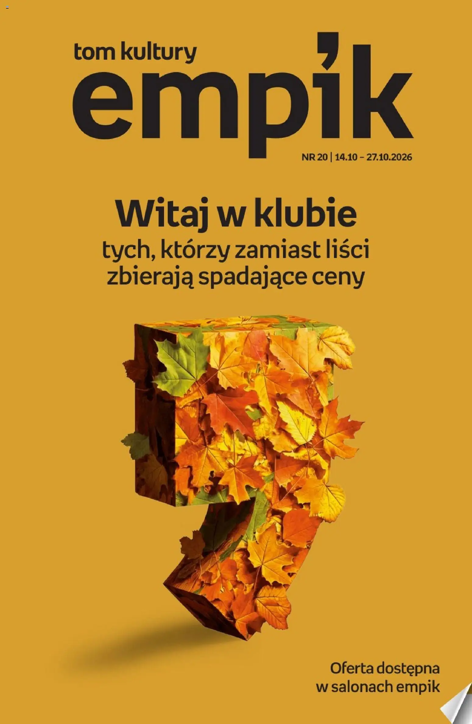 Pogląd gazetki "Empik promocje" ze sklepu Empik ważnej od 14.10.2026