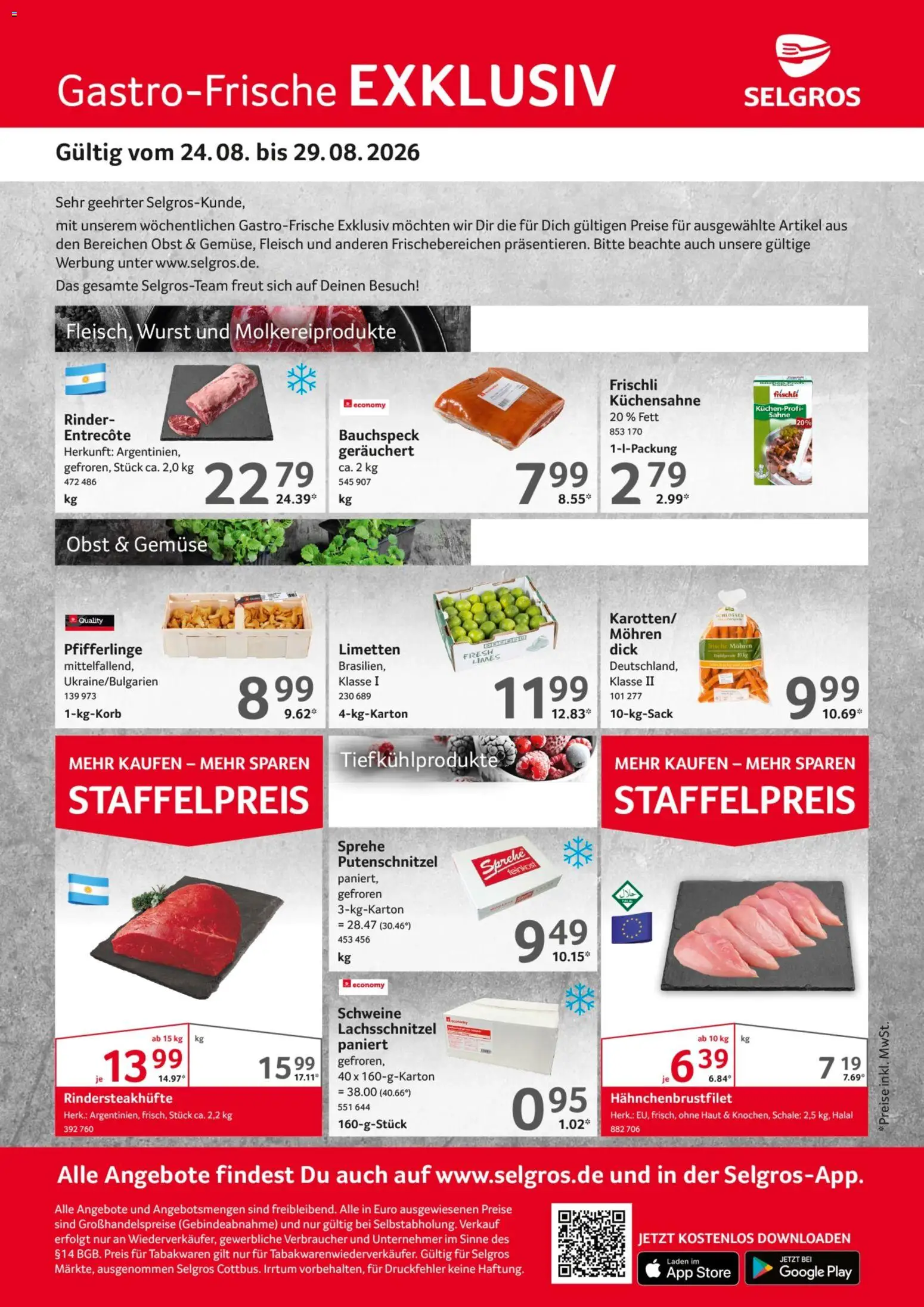 Vorschau von dem Prospekt des Geschäftes Selgros, gültig ab dem 24.08.2026