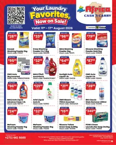 Preview of Africa Cash & Carry flyer valid from 11/08/2026