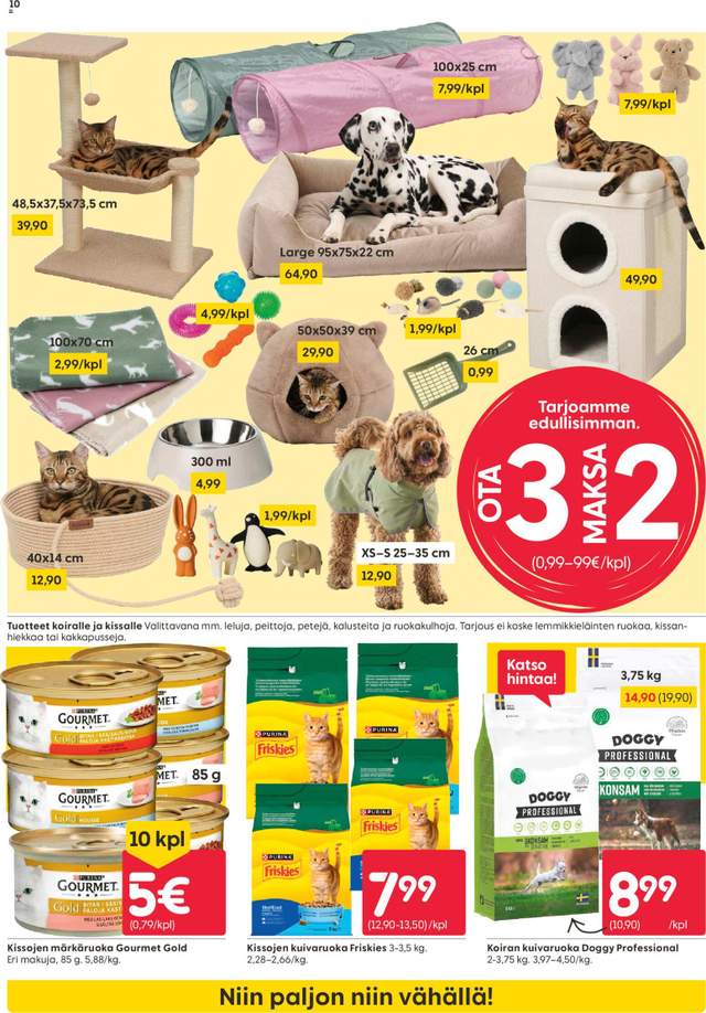 Uusi Rusta tarjouslehti alkaen 03/08