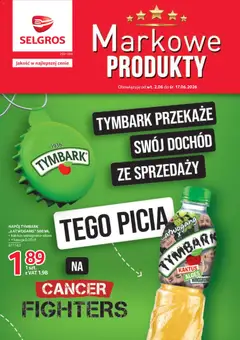 Pogląd gazetki "Selgros cash&carry gazetka - Markowe Produkty" ze sklepu Selgros cash&carry ważnej od 02.06.2026