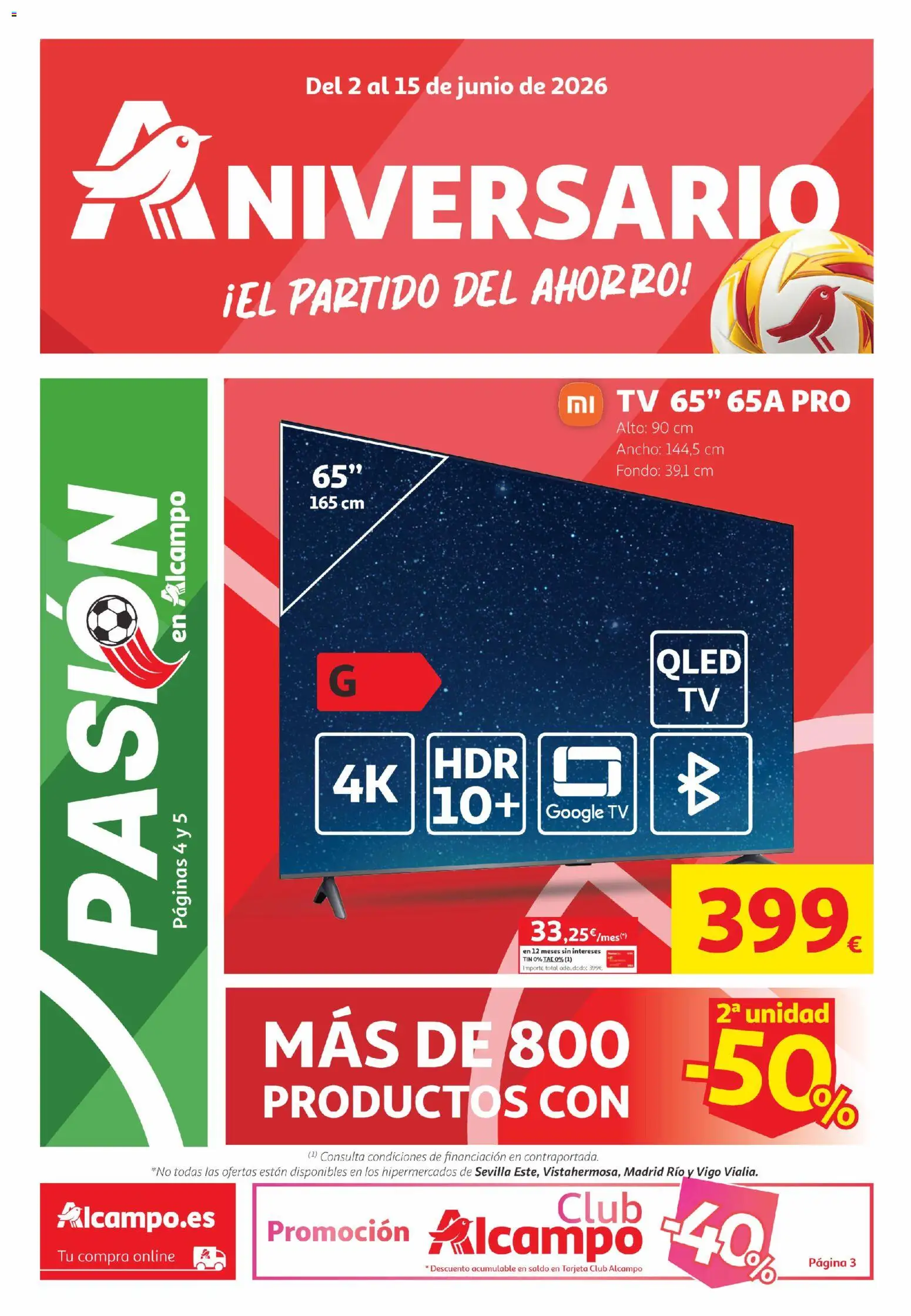 Vista previa del folleto de la tienda Alcampo válido desde el 02/06/2026 
