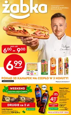 Pogląd gazetki "Żabka gazetka" ze sklepu Żabka ważnej od 09.09.2026