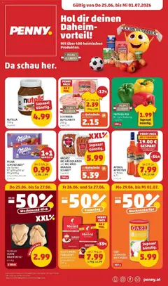 Vorschau der Angebote: Penny Markt PENNY: Die ganze Woche sparen. gültig ab 24.06.2026