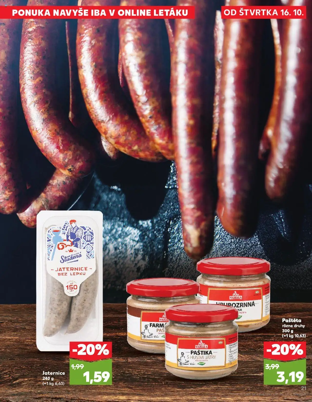 Náhľad Kaufland letáku platného od 16.10.2025