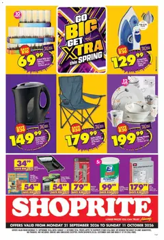 Preview of Shoprite flyer valid from 21/09/2026
