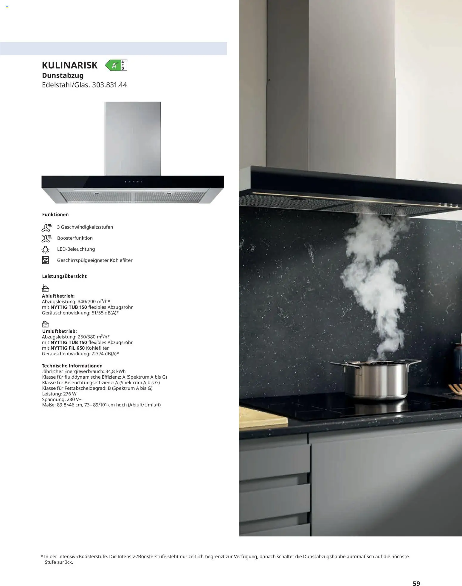 Vorschau von dem Prospekt des Geschäftes Ikea, gültig ab dem 11.09.2026 - Dunstabzug