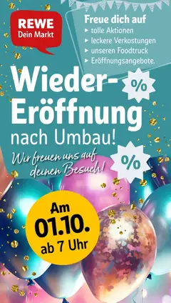 Vorschau von dem Prospekt des Geschäftes Rewe, gültig ab dem 28.09.2026