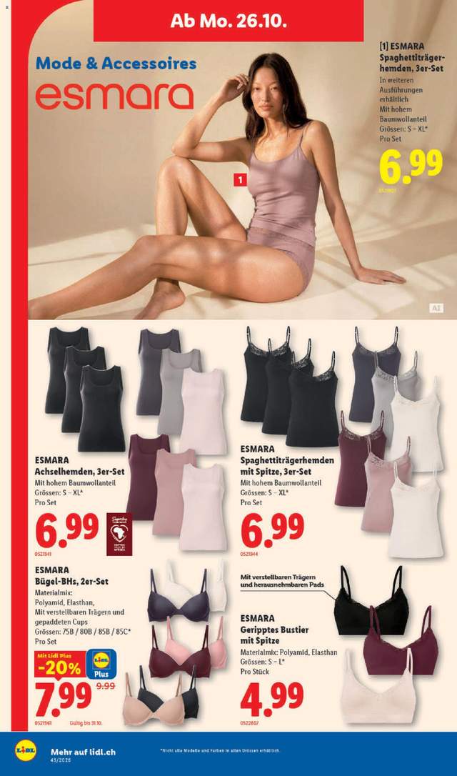 Neue Lidl Aktionen ab 22.10.