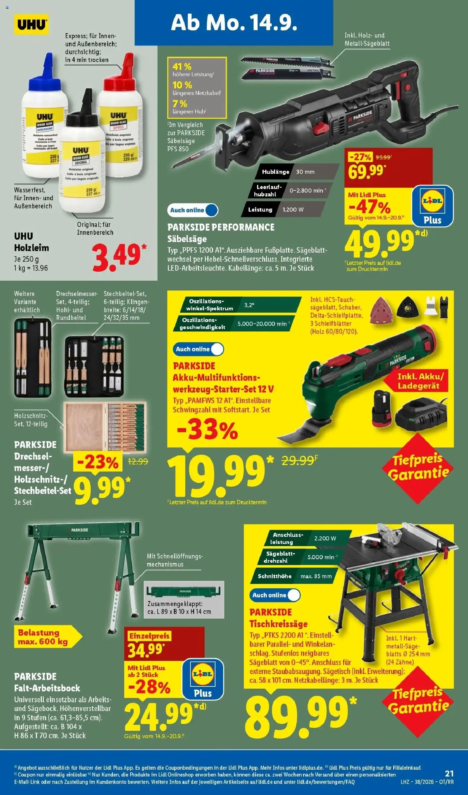 Vorschau von dem Prospekt des Geschäftes Lidl, gültig ab dem 14.09.2026 - Ladegerät