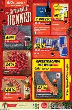 Vorschau des Merkblatts Denner aktionen IT vom Shop Denner gültig von 09.07.2026 bis 15.07.2026