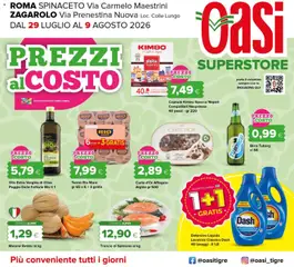 Anteprima dell'opuscolo Oasi volantino Zagarolo dal negozio Oasi valido da 29/07/2026