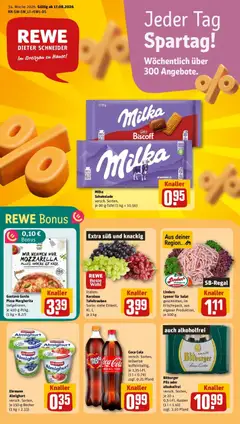 Vorschau von dem Prospekt des Geschäftes Rewe, gültig ab dem 17.08.2026