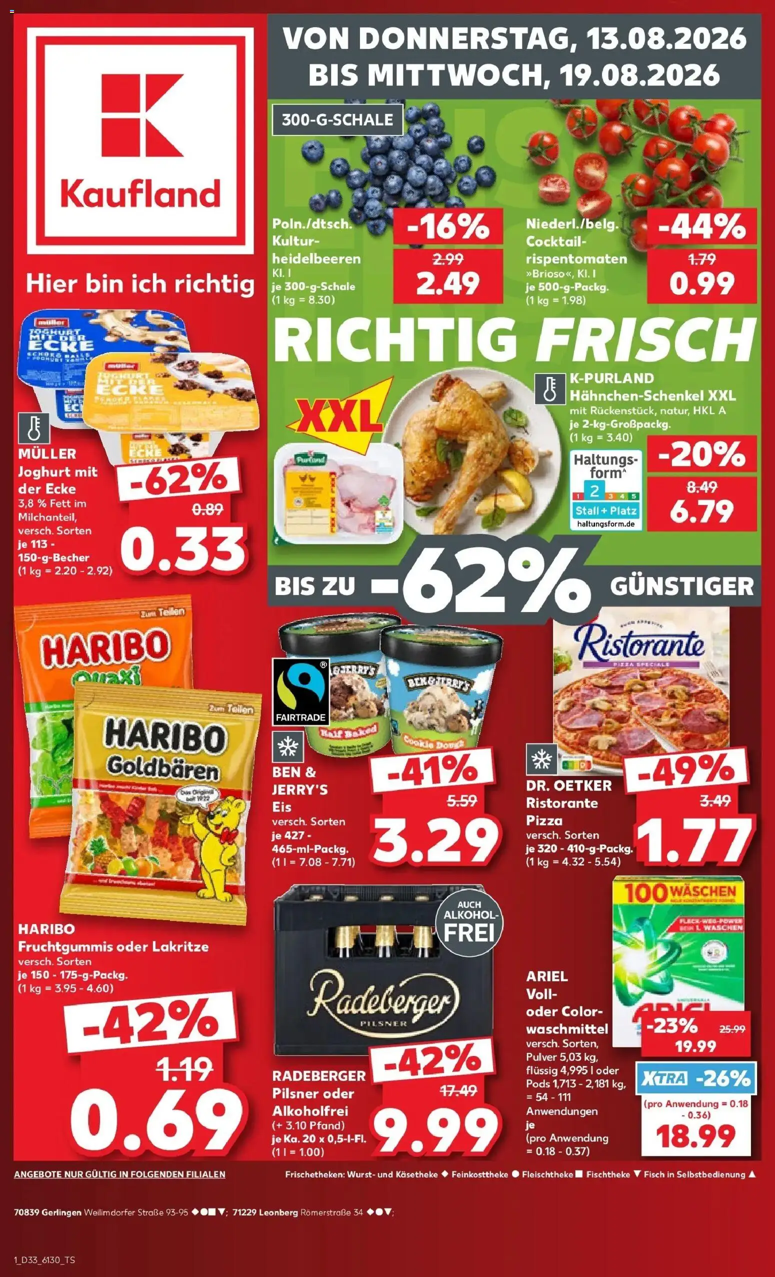 Vorschau von dem Prospekt des Geschäftes Kaufland, gültig ab dem 13.08.2026