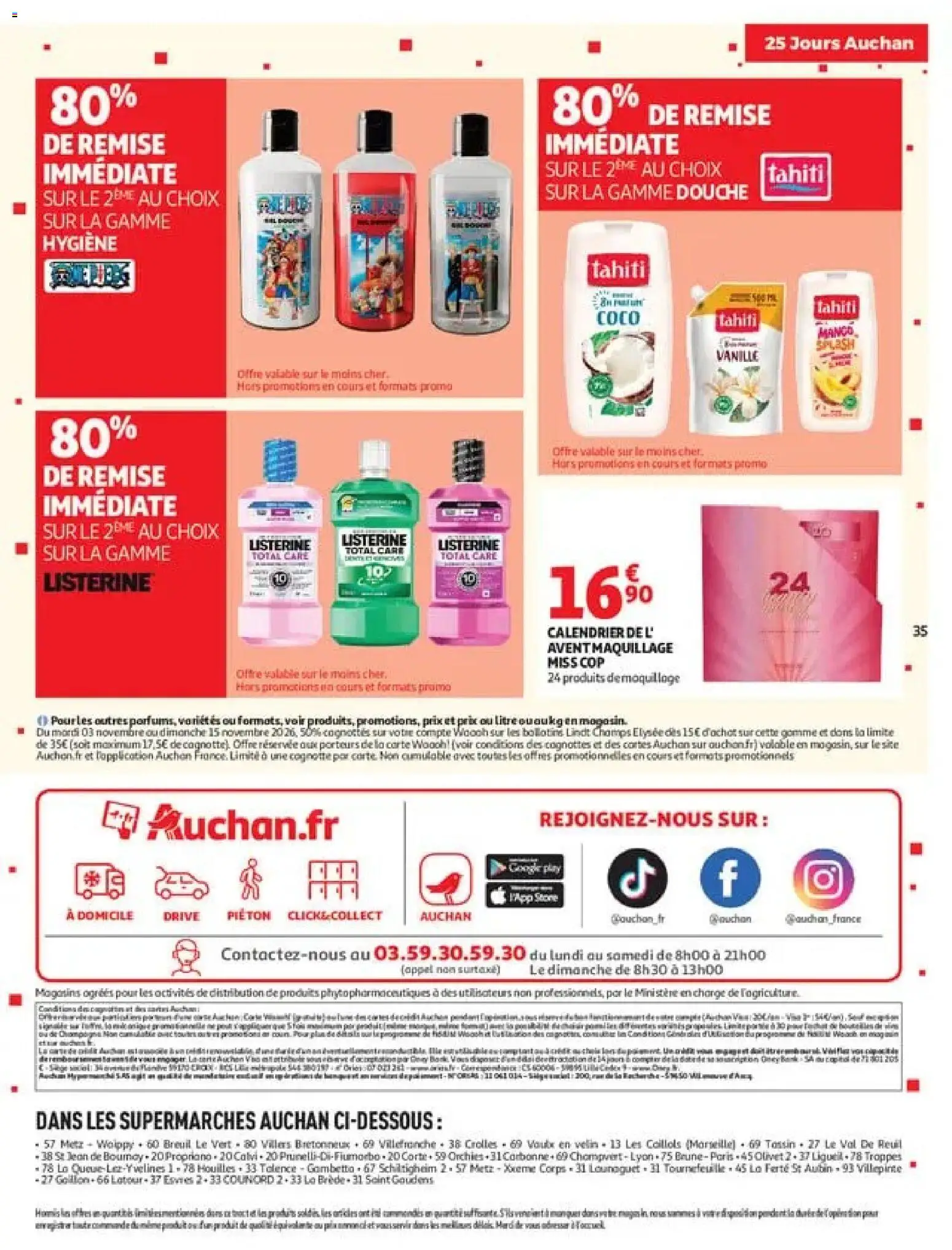 Prévisualisation de Auchan catalogue du magasin Auchan formulaire valide 03/11/2026