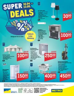 Vorschau der Angebote: Metro Metro angebote Super Deals gültig ab 16.04.2026