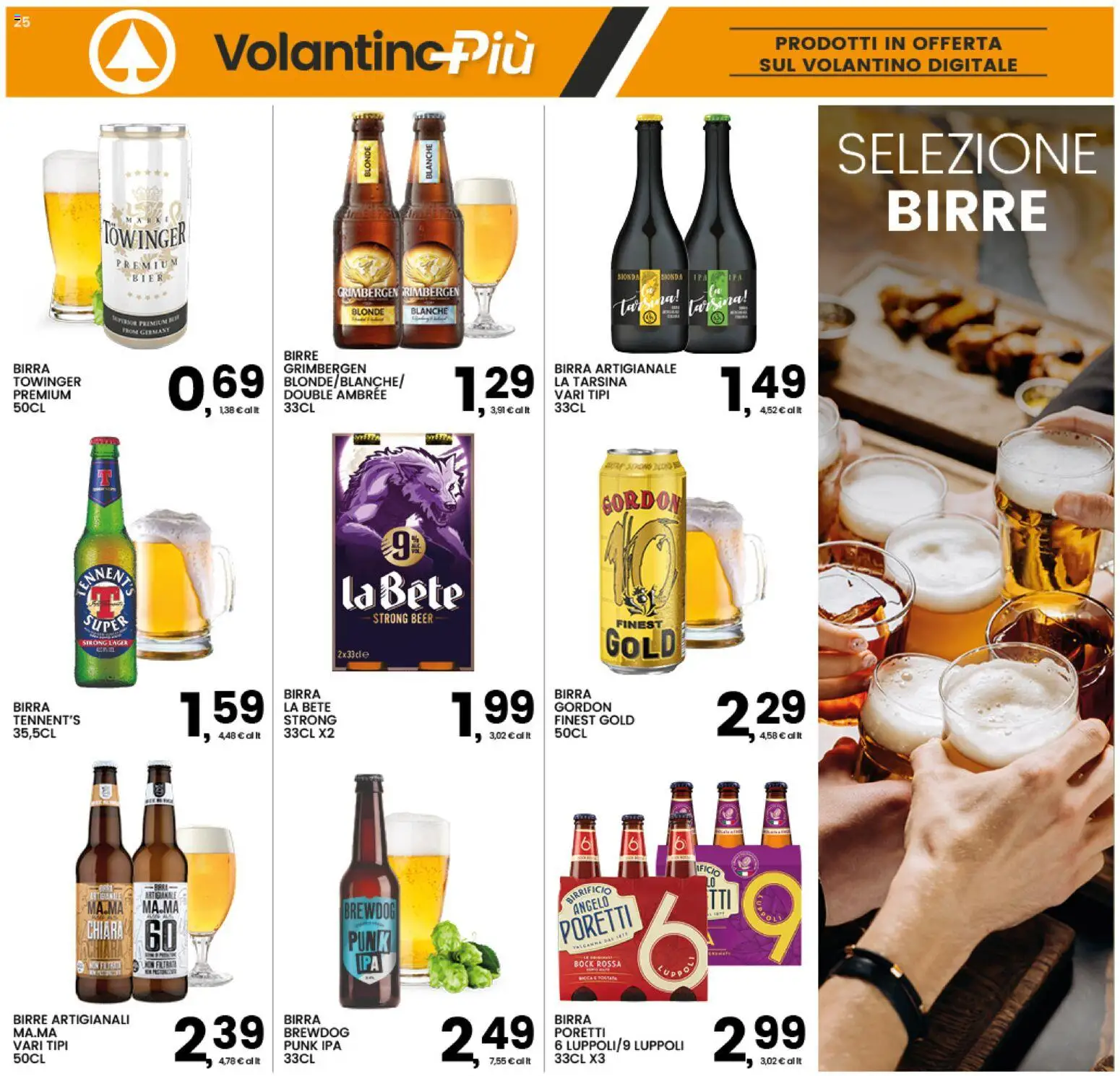 Anteprima dell'opuscolo Interspar volantino dal negozio Interspar valido da 22/10/2026 - Birra, Tennent's, Birra Artigianale