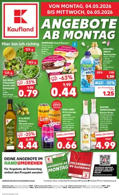 Vorschau von dem Prospekt des Geschäftes Kaufland, gültig ab dem 04.05.2026