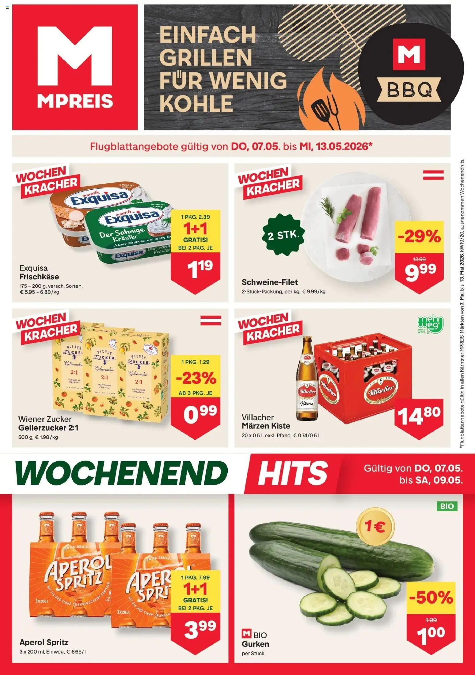 Vorschau der Angebote: MPREIS MPREIS Velden gültig ab 07.05.2026