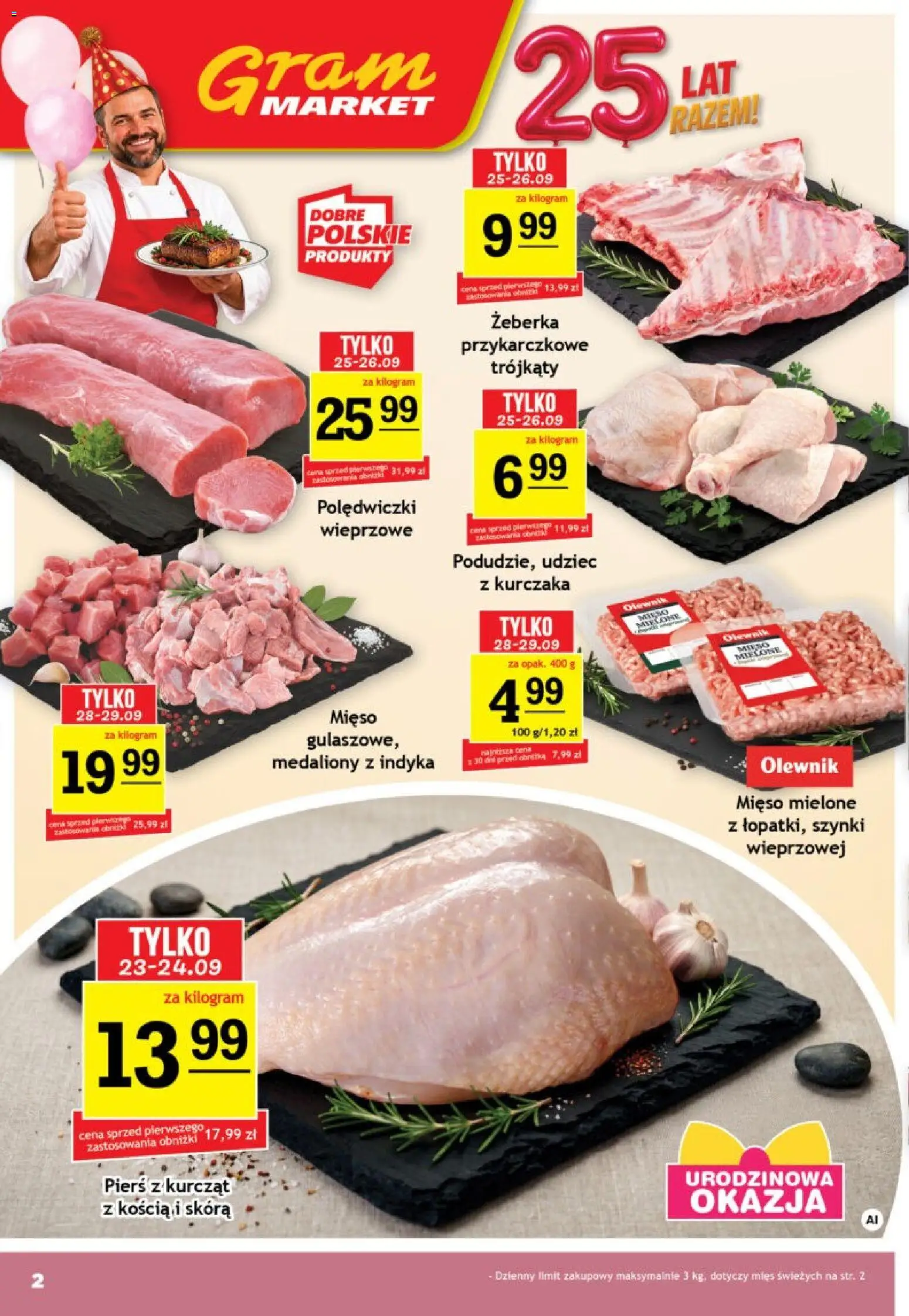 Pogląd gazetki "Gram Market gazetka" ze sklepu Gram Market ważnej od 23.09.2026