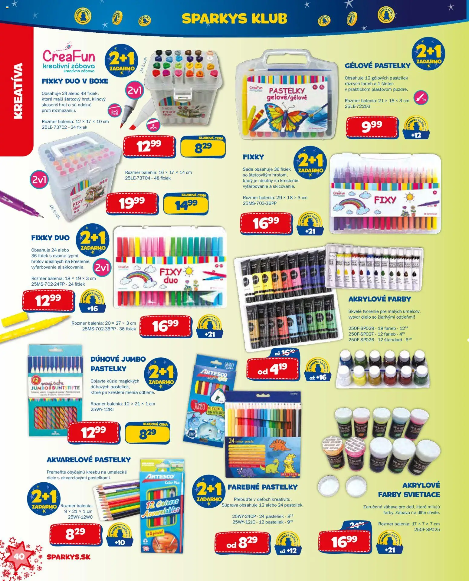 Náhľad ALLTOYS letáku platného od 06.10.2026 - Kačka, Fixky, Pastelky, Štetec