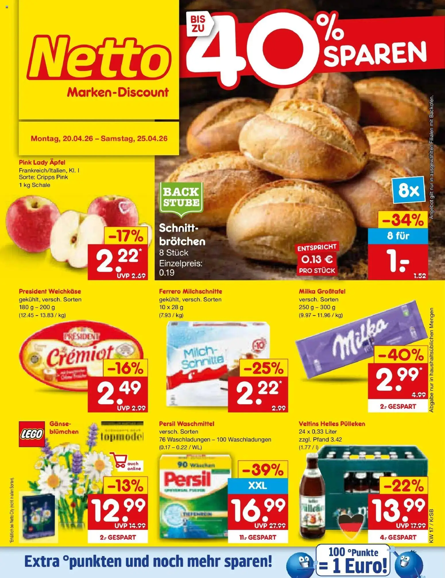 Netto Marken-Discount Netto Marken-Discount Prospekt Jüchen (ab 20.04.2026)