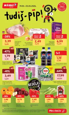 Skatīt Rimi akciju bukletu, derīgs no 19.05.2026.