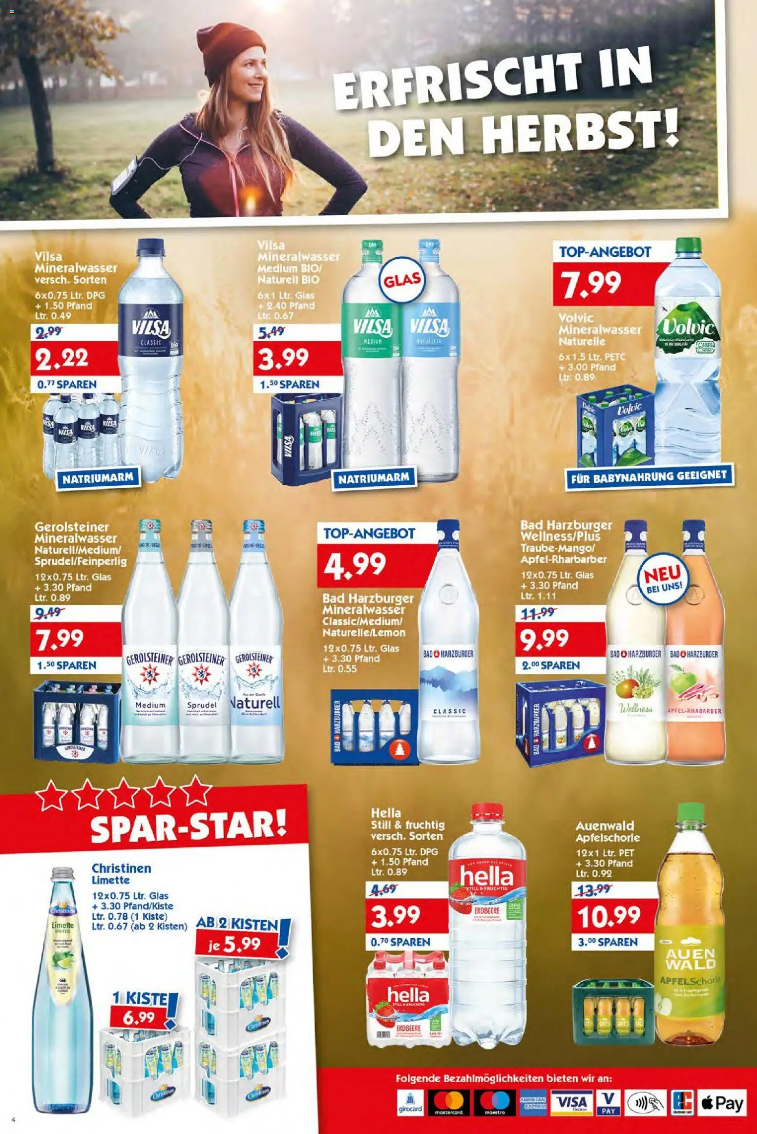 Vorschau von dem Prospekt des Geschäftes HOL’AB!, gültig ab dem 02.11.2026 - Bad, Mineralwasser, Gerolsteiner, Hella, Volvic, Limette, Babynahrung