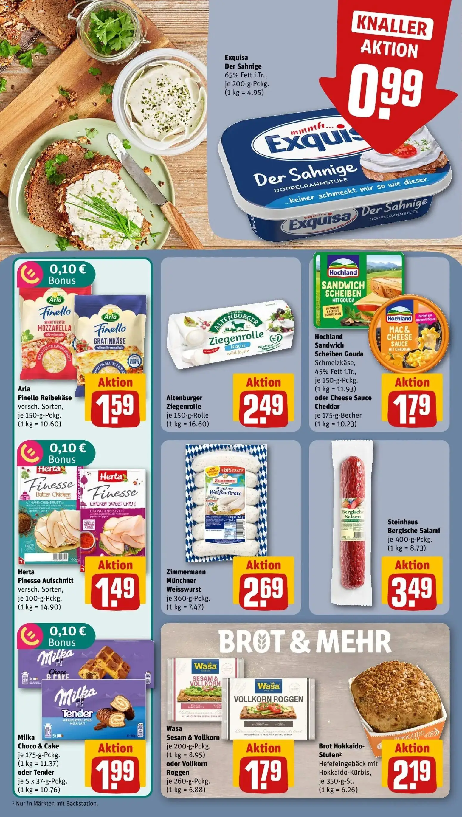 Vorschau von dem Prospekt des Geschäftes Rewe, gültig ab dem 26.10.2026