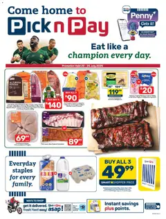 Preview of Pick n Pay flyer valid from 20/07/2026