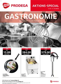 Vorschau des Merkblatts Prodega aktionen Gastronomie vom Shop Prodega gültig von 05.10.2026 bis 17.10.2026