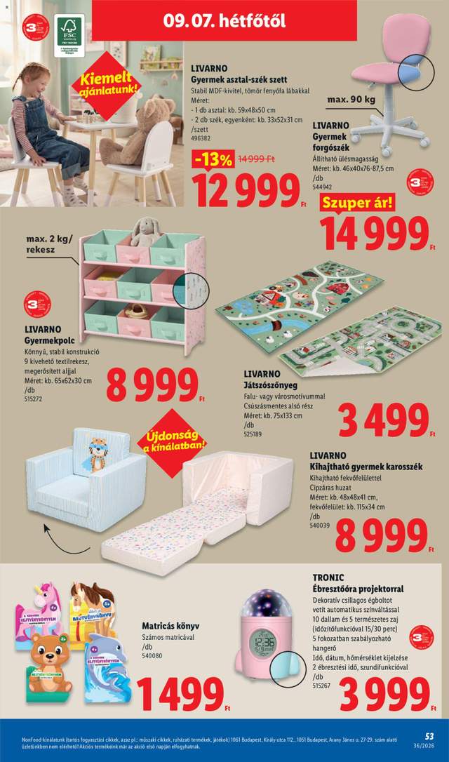 Új Lidl akciós újság 09.03.