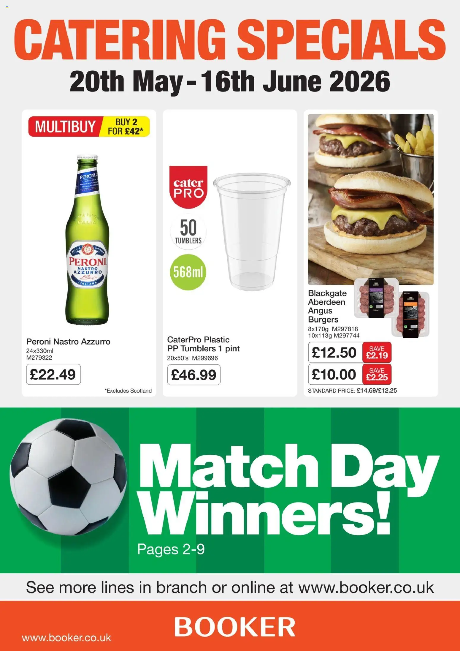 Preview of Booker Wholesale Booker Wholesale - Catering Specials valid from 20/05/2026