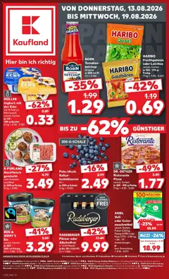 Vorschau von dem Prospekt des Geschäftes Kaufland, gültig ab dem 13.08.2026