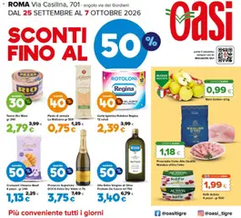 Anteprima dell'opuscolo Oasi volantino Roma dal negozio Oasi valido da 25/09/2026
