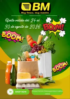 Vista previa del folleto de la tienda BM Supermercados válido desde el 24/08/2026 