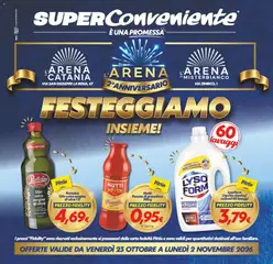 Anteprima dell'opuscolo SuperConveniente volantino Misterbianco dal negozio SuperConveniente valido da 23/10/2026