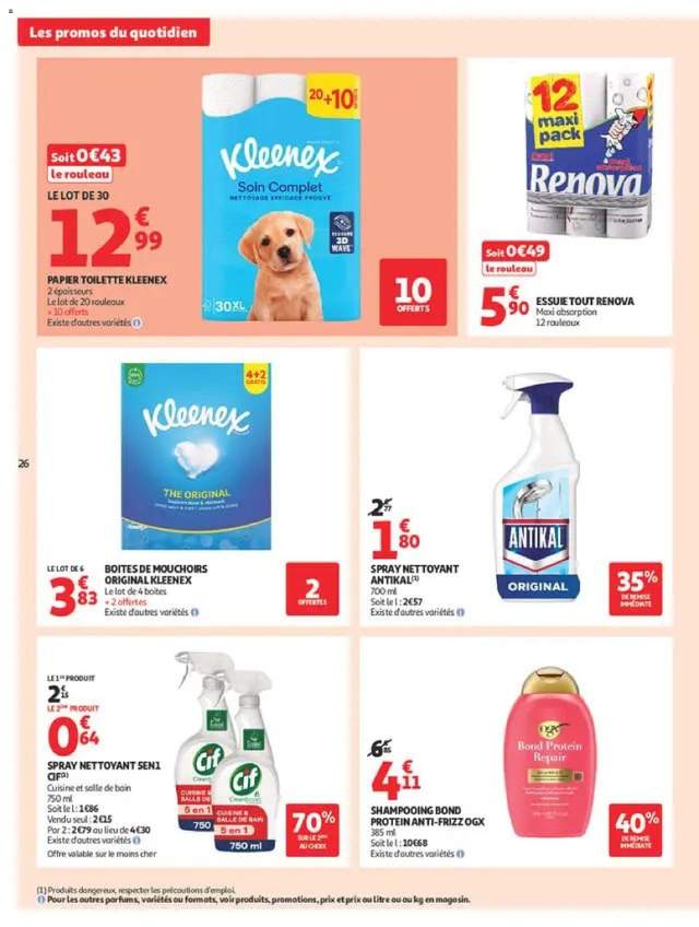 Nouveau catalogue Auchan à partir du 11/08
