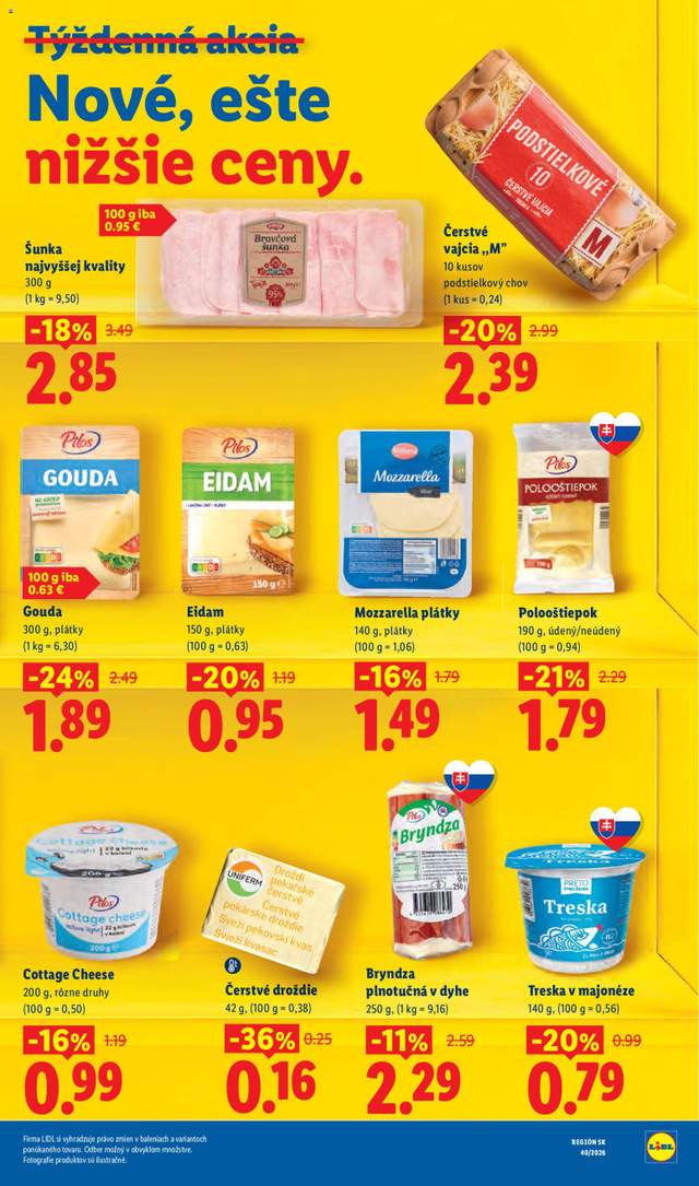 Nový Lidl leták od 28.09.