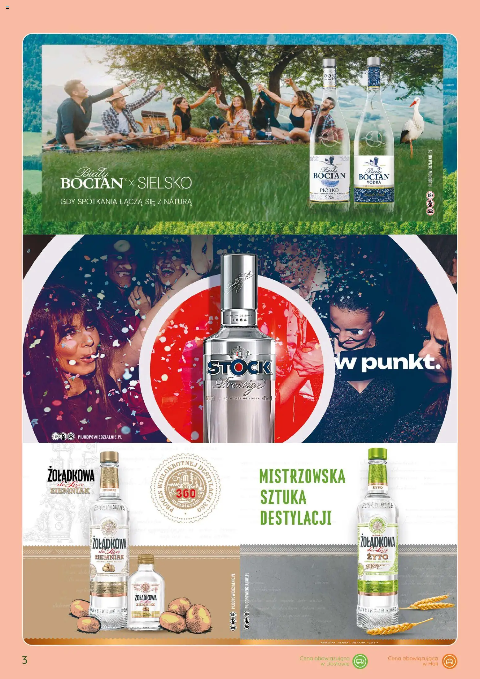 Pogląd gazetki "Eurocash gazetka - Katalog Alkoholowy" ze sklepu Eurocash ważnej od 01.10.2026 - Vodka, Biały Bocian