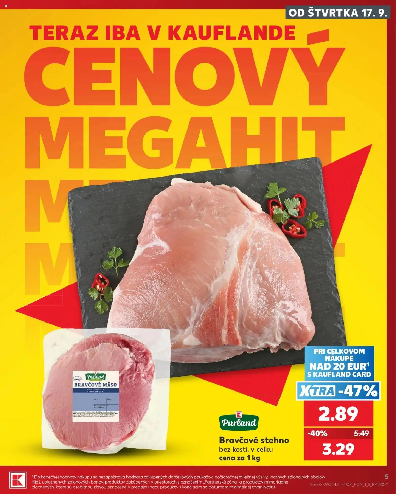 Náhľad Kaufland letáku platného od 17.09.2026