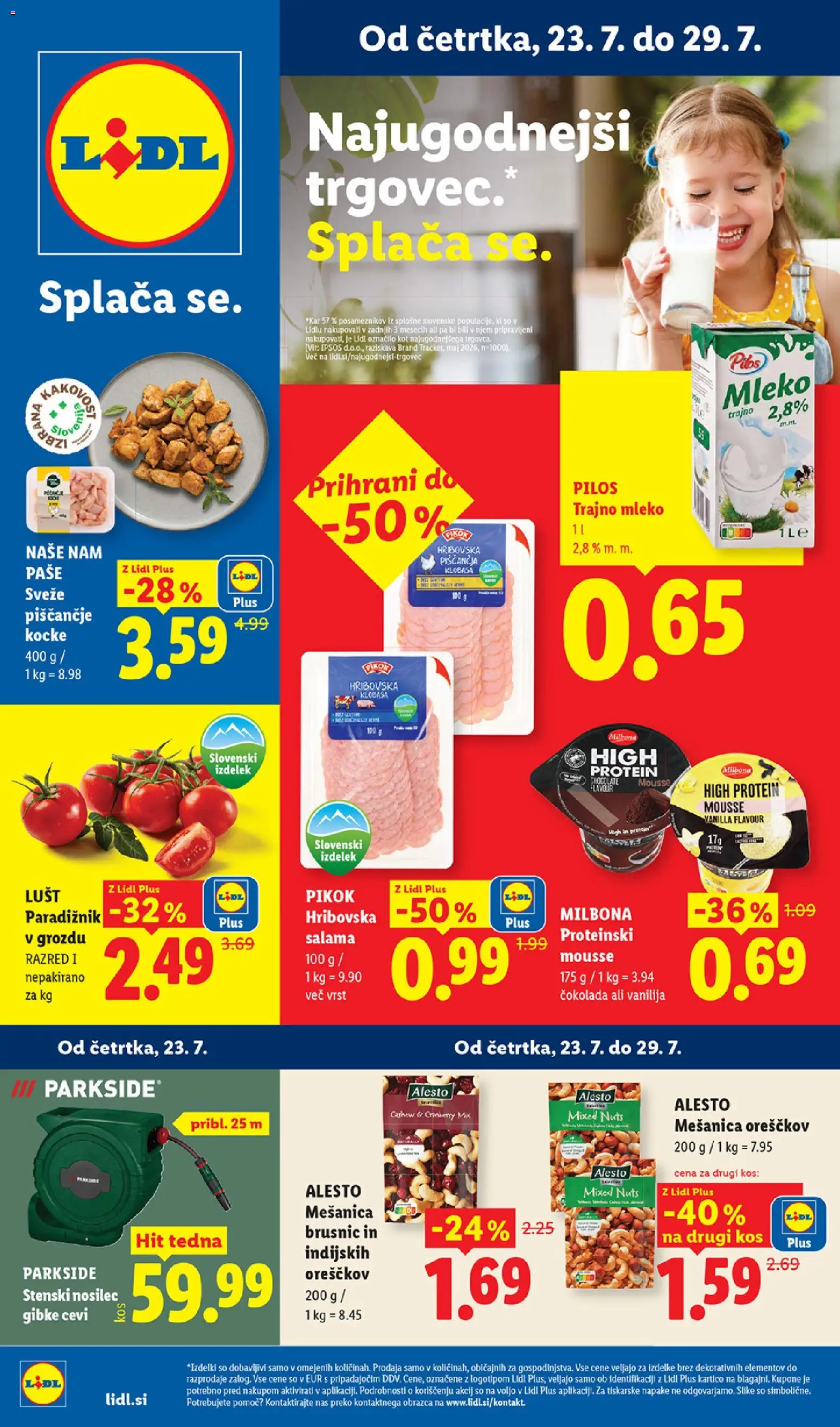 Predogled kataloga iz trgovine Lidl veljaven od 23.07.2026