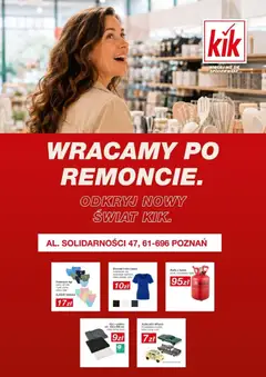 Pogląd gazetki "Kik gazetka - Poznań" ze sklepu Kik ważnej od 01.09.2026