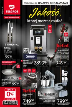 Pogląd gazetki "Selgros cash&carry gazetka - Premium" ze sklepu Selgros cash&carry ważnej od 10.09.2026