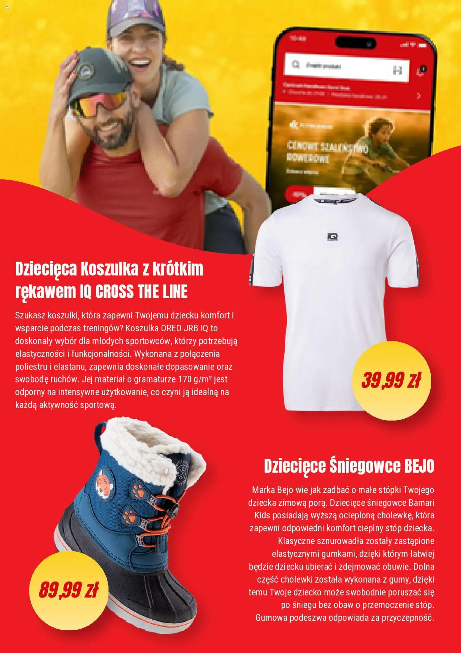 Pogląd gazetki "Martes sport promocje" ze sklepu Martes sport ważnej od 21.09.2026 - Śniegowce, Oreo