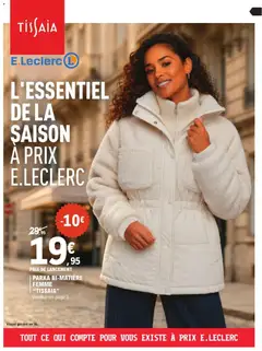 Prévisualisation de E.Leclerc Spécial Maille du magasin E.Leclerc formulaire valide 13/10/2026