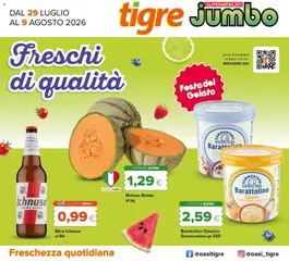 Anteprima dell'opuscolo Tigre volantino Jumbo dal negozio Tigre valido da 29/07/2026