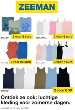 Prévisualisation de Zeeman Folder du magasin Zeeman formulaire valide 23/05/2026