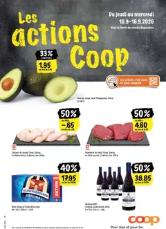Vorschau des Merkblatts Coop aktionen FR vom Shop Coop gültig von 10.09.2026 bis 16.09.2026